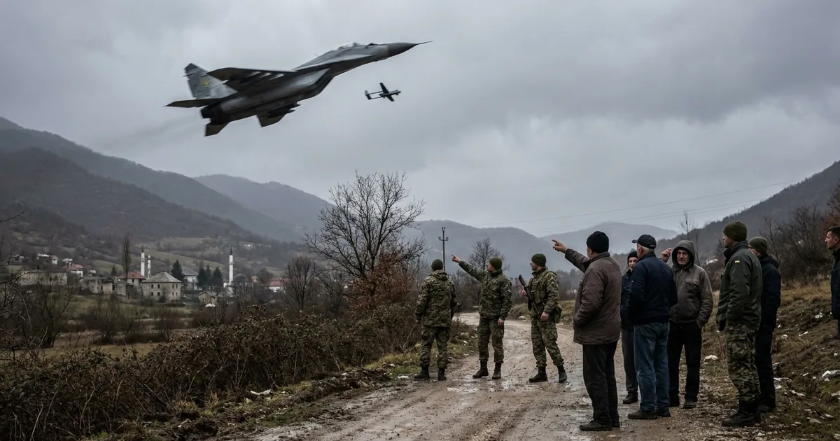MiG-29 pilotundan inanılmaz hamle: Rus dronu imha edildi