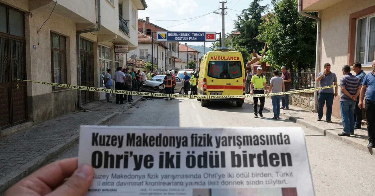 Kuzey Makedonya fizik yarışmasında Ohri’ye iki ödül birden