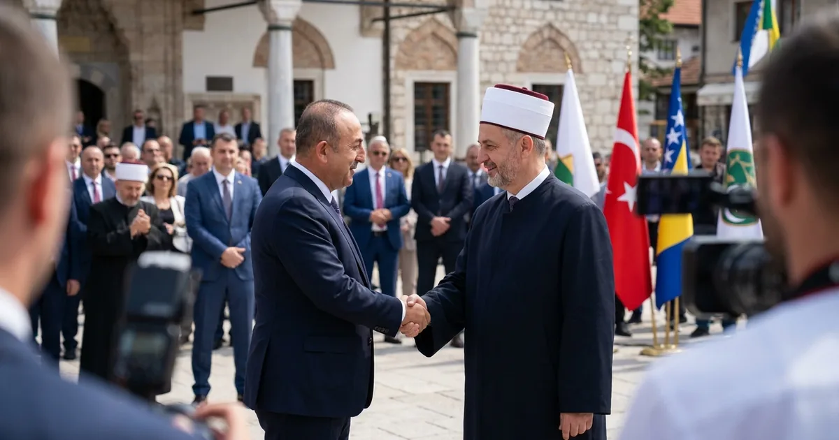 Üsküp Büyükelçisi Ulusoy ve İslam Dini Birliği görüştü