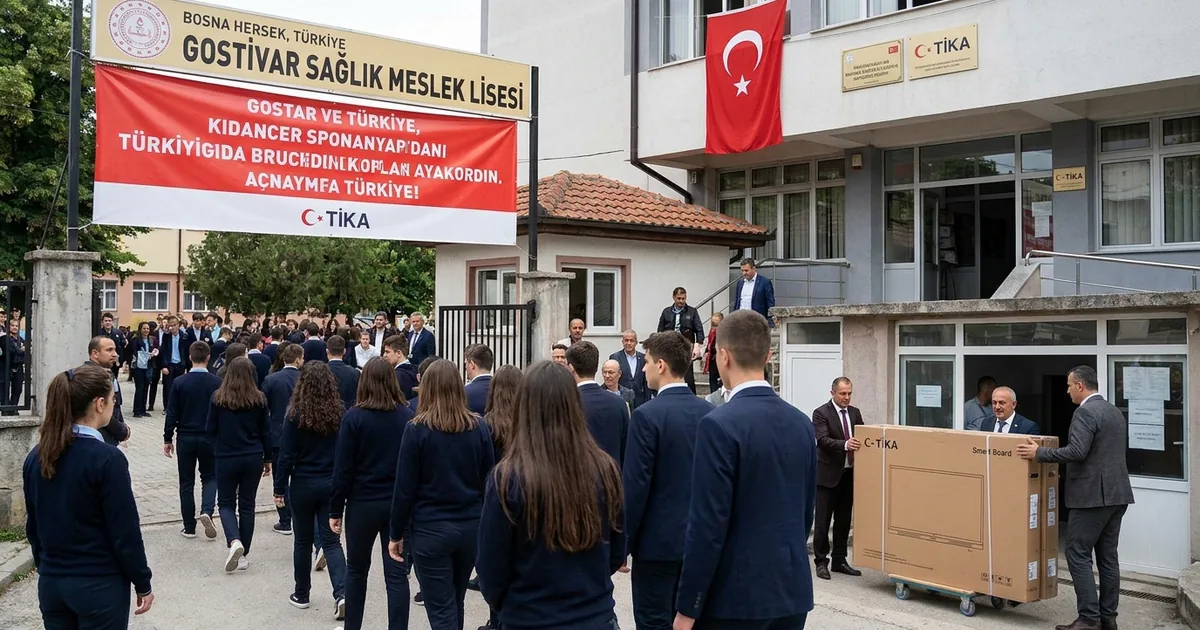 Gostivar Sağlık Meslek Lisesi'nde Türkçe eğitim sürüyor