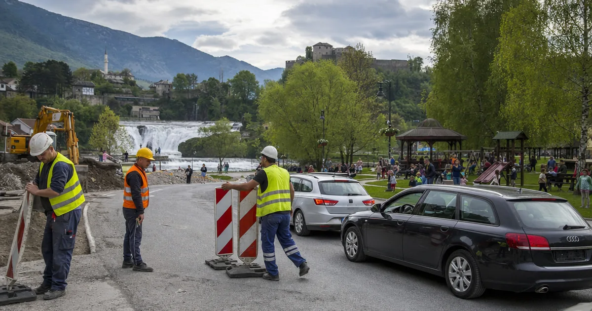 Bosna Hersek'te Sürücüler Dikkat: Jajce-Banja Luka Arası Trafiğe Kapalı!