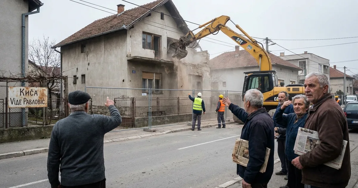 Vida Pavlović'in Ölümünden 20 Yıl Sonra 'Lanetli' Ev Yıkılıyor