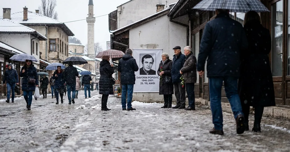 Davorin Popović'in ölümünün 25. Yılında Bosna Hersek'te anılıyor