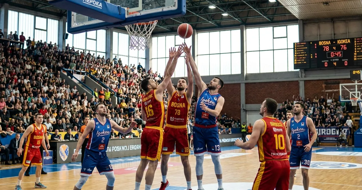 Bosna Basketbol Takımı, Igokea ile Şampiyonluk Maçına Çıkıyor