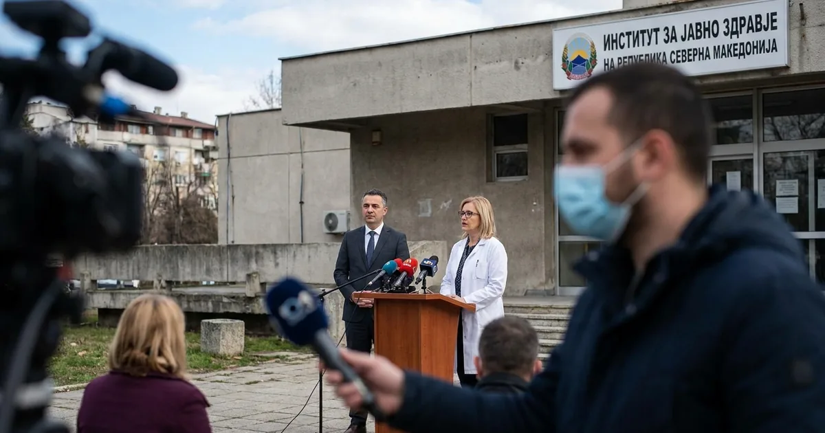 Kuzey Makedonya'da Temmuz ayı enfeksiyon raporu açıklandı