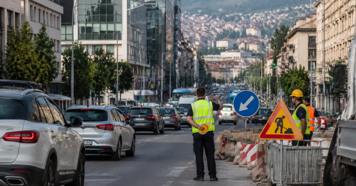 Saraybosna'da Bugün Hangi Yollar Kapalı? İşte Detaylar
