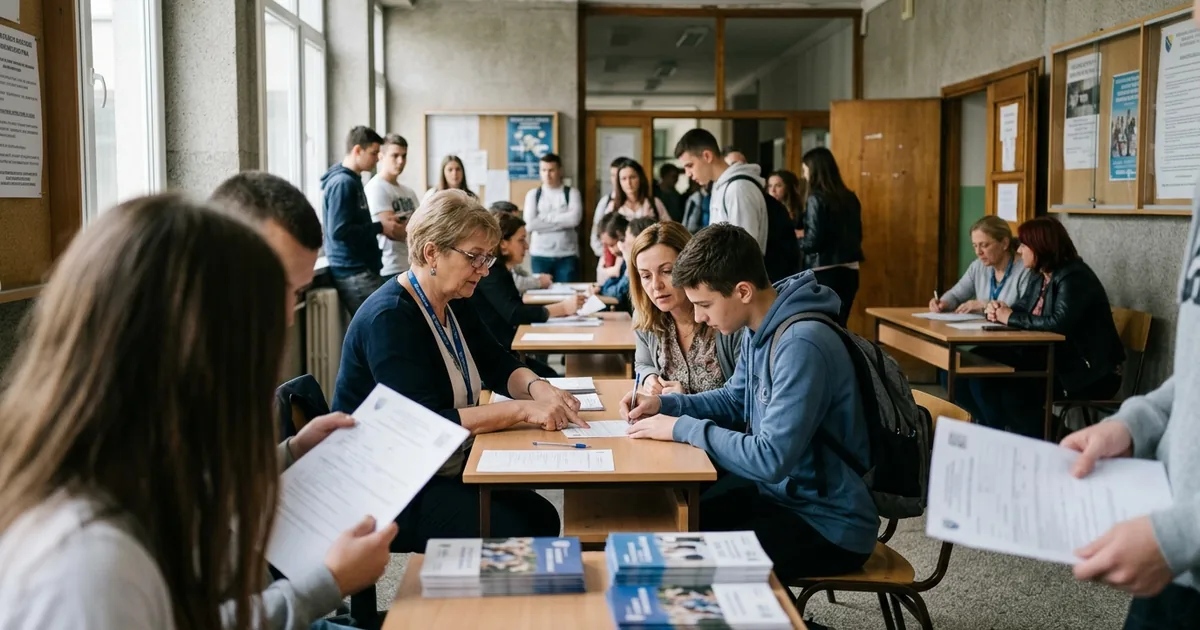 Bosna Hersek'te 12 bin öğrenci için ikinci lise kayıt fırsatı