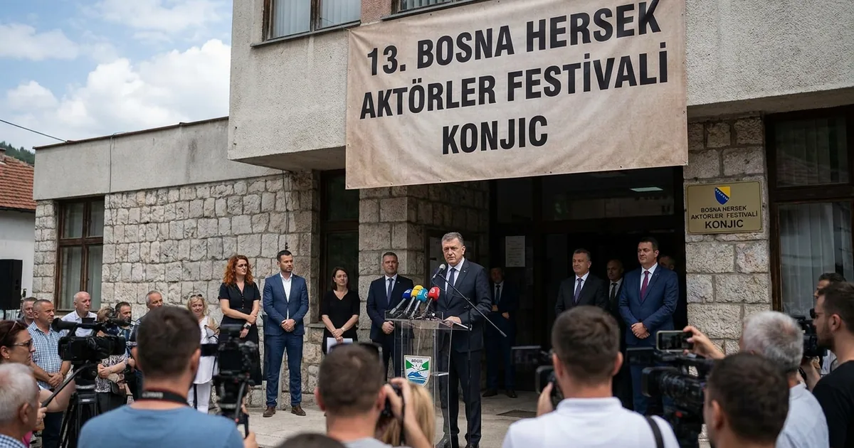 Konjic'te 13. Bosna Hersek Aktörler Festivali Sona Erdi - Bosna Haber