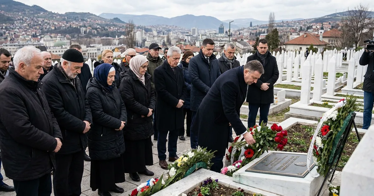 Saraybosna, Trebeviç Savaşı'nda Hayatını Kaybedenleri Andı