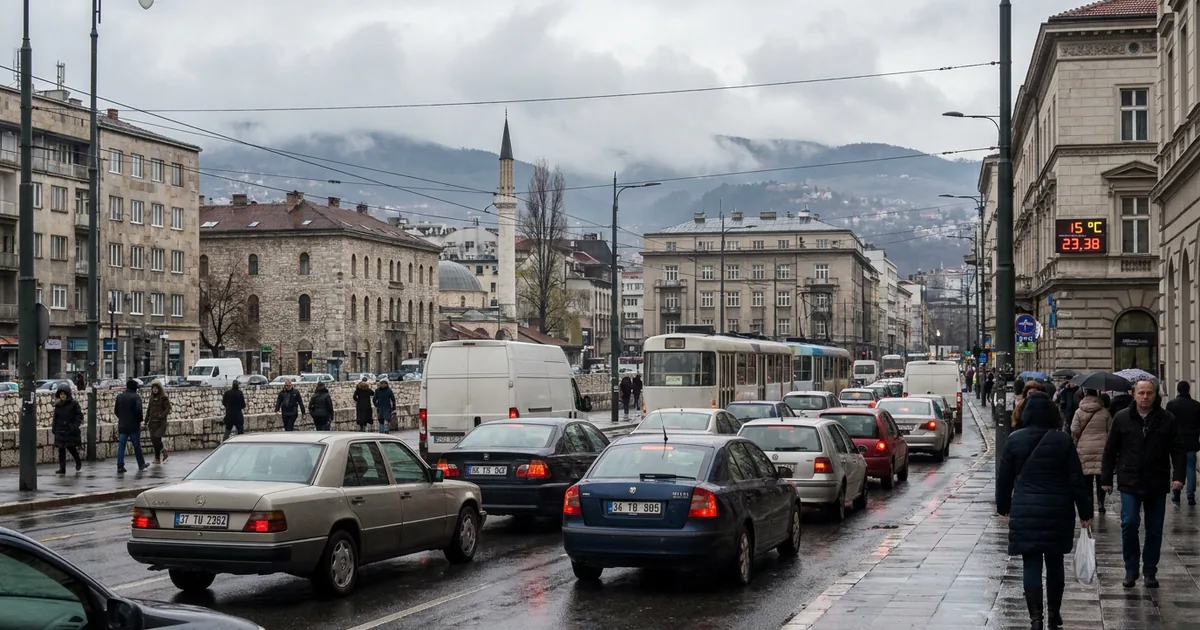 Sürüşe elverişli hava şehir merkezlerinde trafiği artırdı