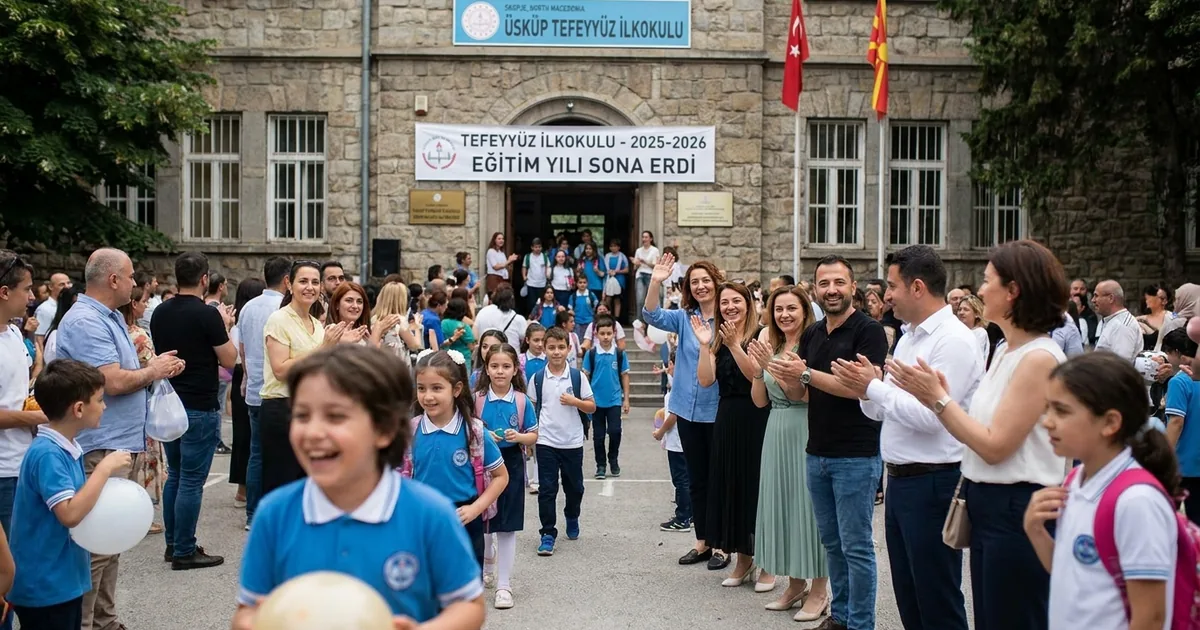 Renkli görüntüler: Tefeyyüz’de eğitim yılı sona erdi