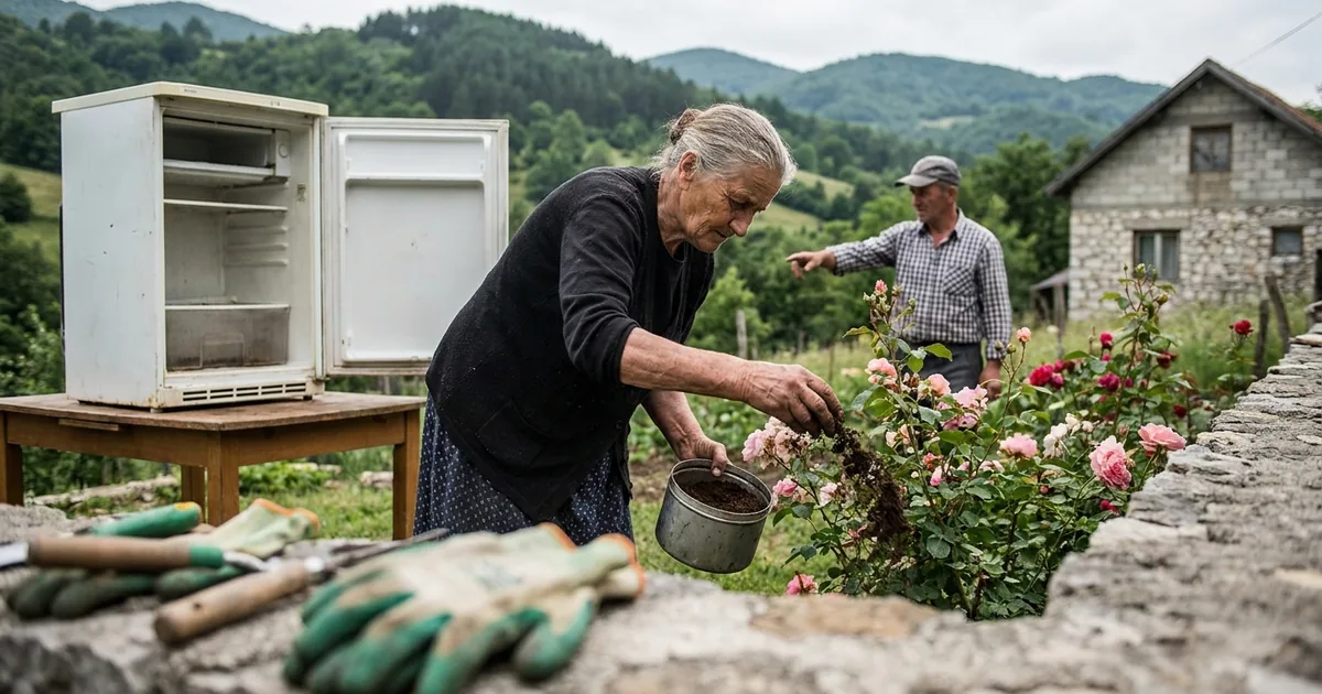 Güller için doğal gübre: Buzdolabındaki malzeme çiçekleri katlıyor
