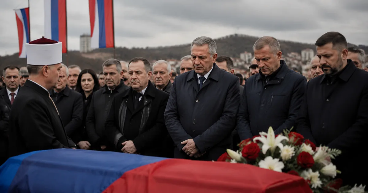 RS Havacılık Müdürü Kusturić Vefat Etti, Banja Luka Yasda
