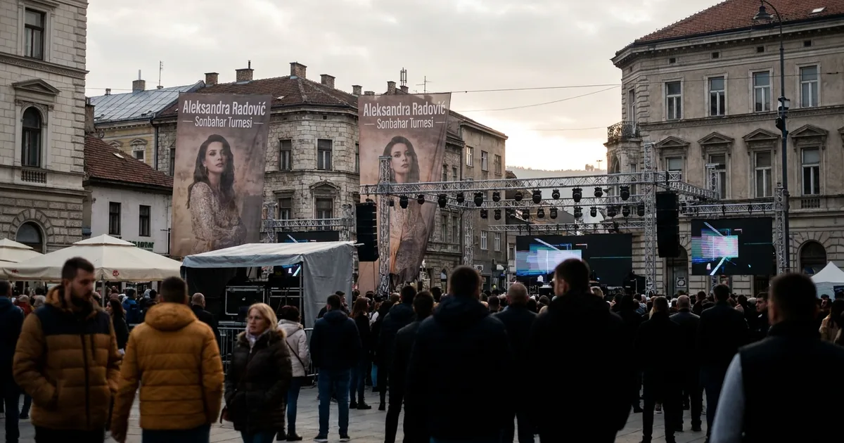 Aleksandra Radović Bosna Hersek'te sonbahar turnesine çıkıyor - Bosna Haber