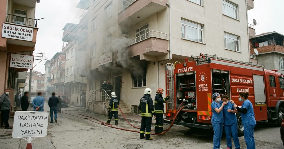 Pakistan'da hastane yangınında 14 bebek hayatını kaybetti