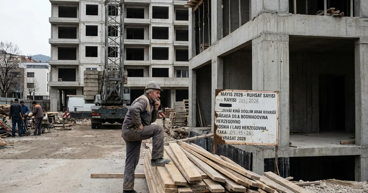 İnşaat ruhsatı sayısı Mayıs 2026'da yüzde 27,5 azaldı - Bosna Haber
