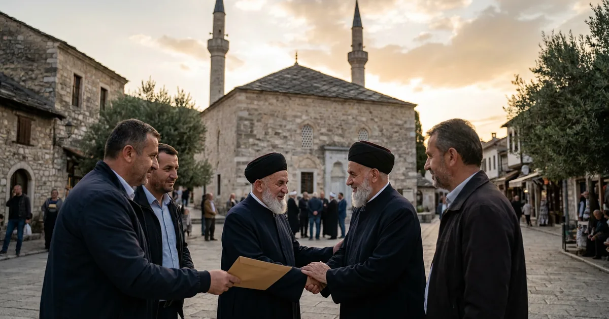 İştip ve Gostivar Müftülükleri arasında dayanışma ziyareti