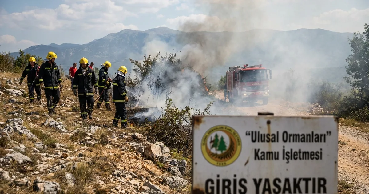 Bosna Hersek'te Yaz Boyunca Ormanlara Giriş Yasaklandı