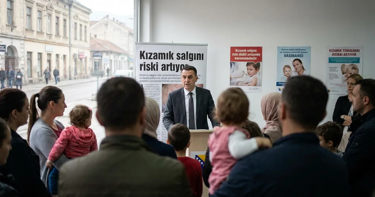 Bakan Klekovski açıkladı: Kızamık salgını riski artıyor