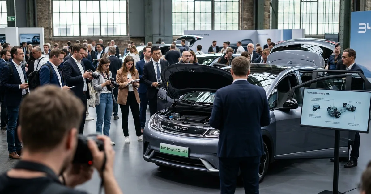 BYD’nin yeni modeli Dolphin G DM-i Almanya’da tanıtıldı - Bosna Haber