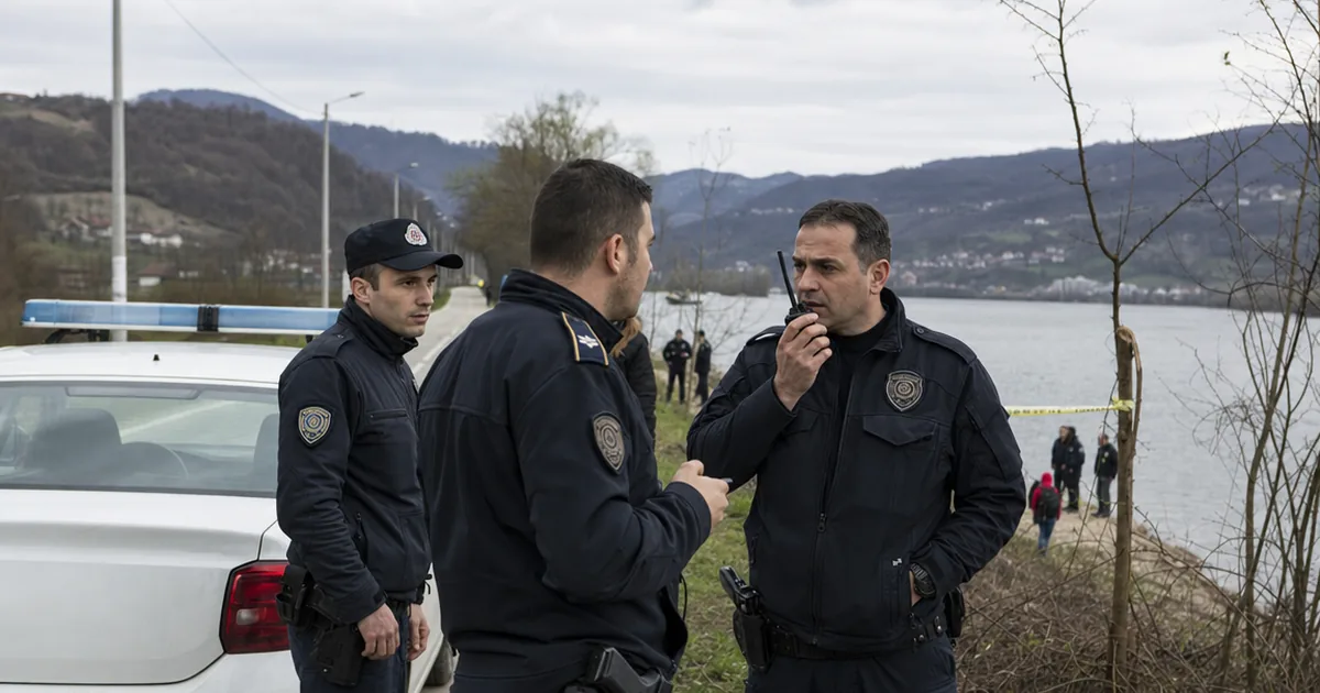 Bosna Hersek'te Drina Nehri'nde Kaybolan Çocuk Aranıyor