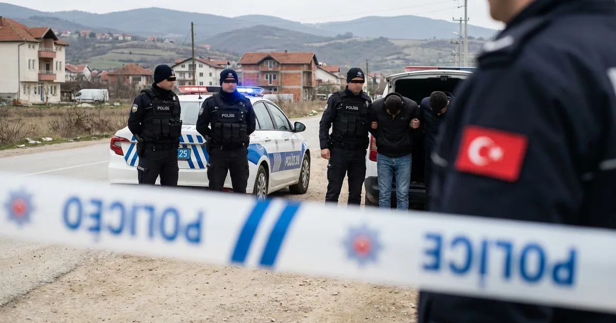 İştip polisi uyuşturucu şebekesini çökertti: 2 Türk tutuklandı