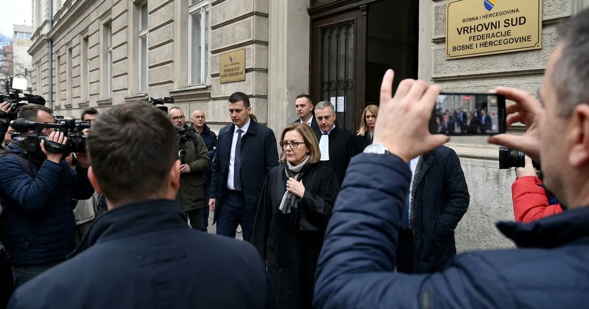 Saraybosna’da eski savcı Jasminka Knezevic mahkum oldu