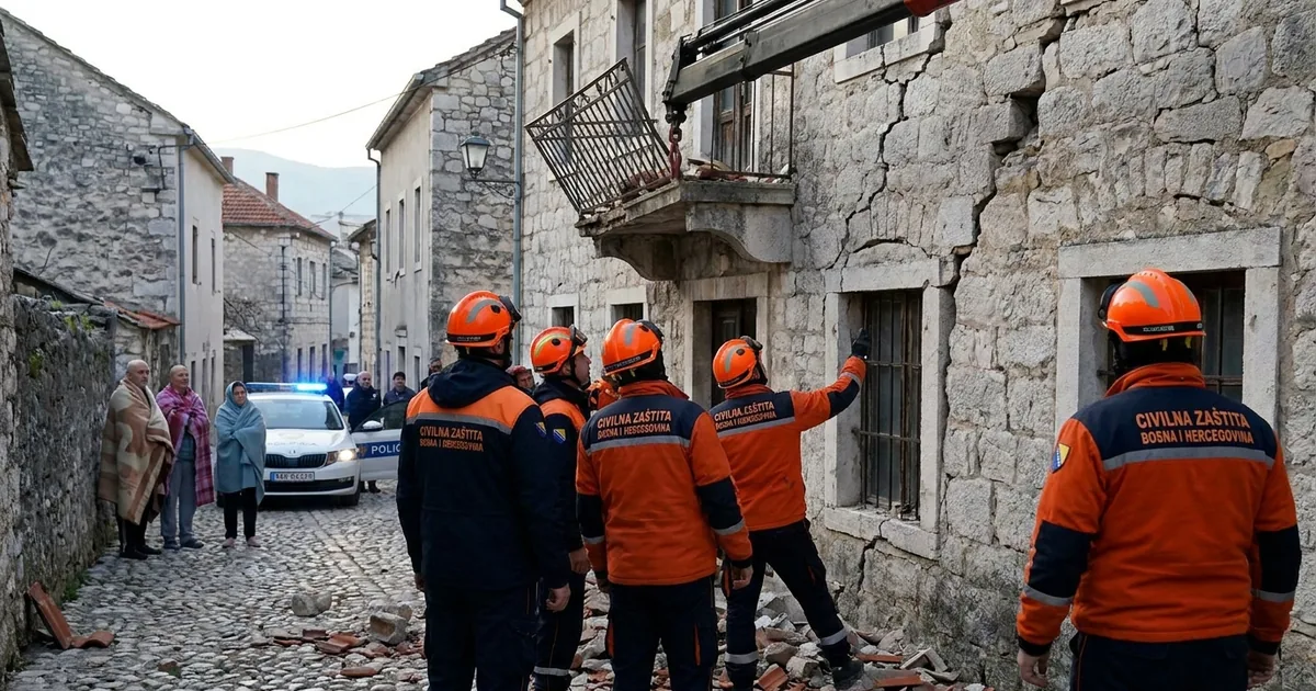 Richter Ölçeğiyle 3.4: Bosna Hersek'te Sabah Depremi