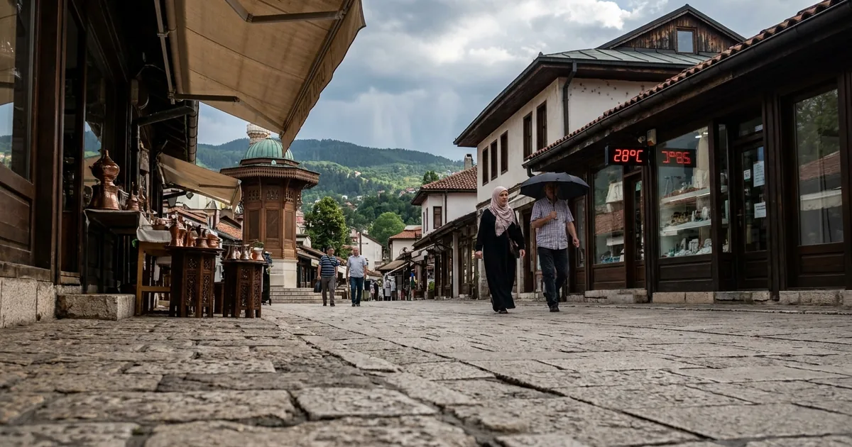 Saraybosna'da Hava 28 Derece: Öğleden Sonra Yağış Uyarısı - Bosna Haber