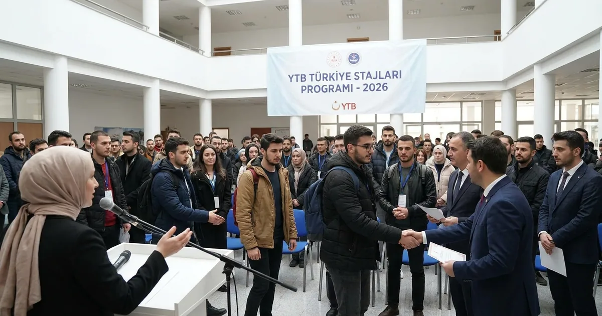 YTB 2026 Türkiye Stajları için 115 genç mühendisi seçti