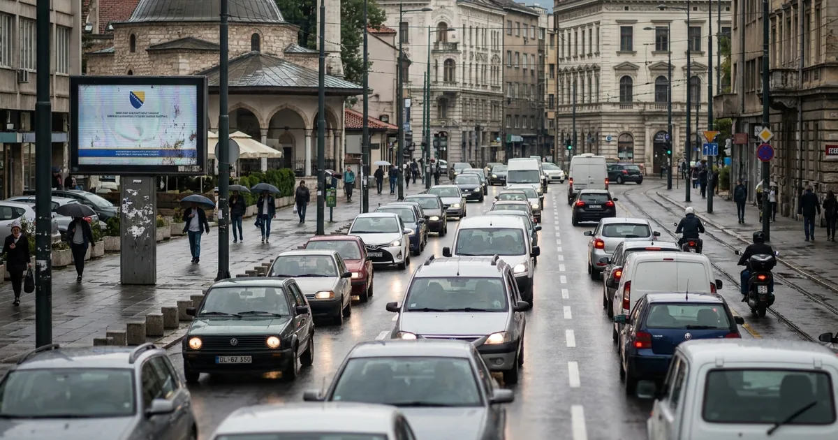 Bosna Hersek’te sürücülere uyarı: Trafikte savunma önemli