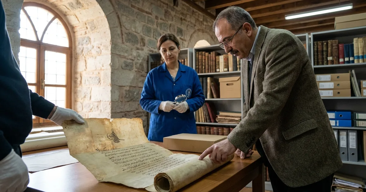 185 yıl önce meyve bahçesi için padişah emri verilmiş