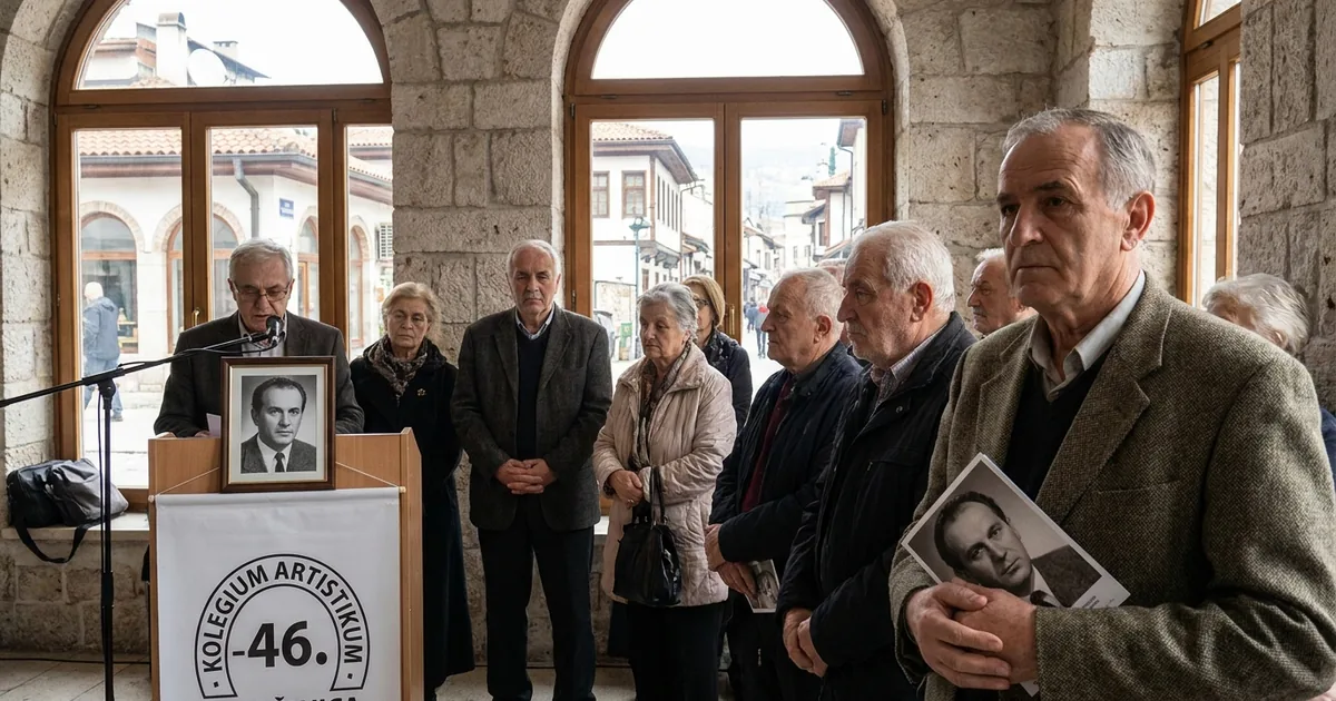Kolegium Artistikum kurucusu ressam Dimitrijeviç anılıyor