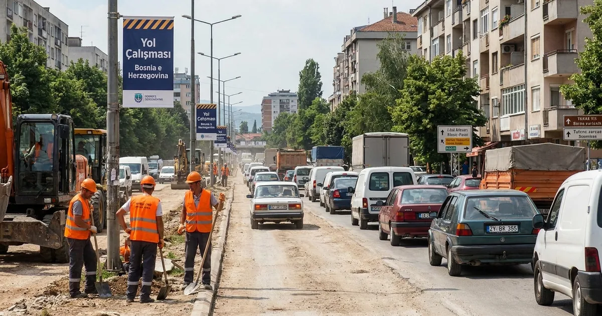 Bosna Hersek’te yol çalışmaları: Tatil öncesi sürücülere uyarı - Bosna Haber