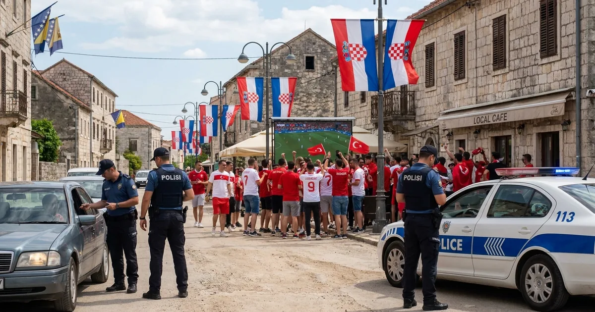 Bosna Hersek'te bayrak gerilimi: Capljina'da çifte standart iddiası