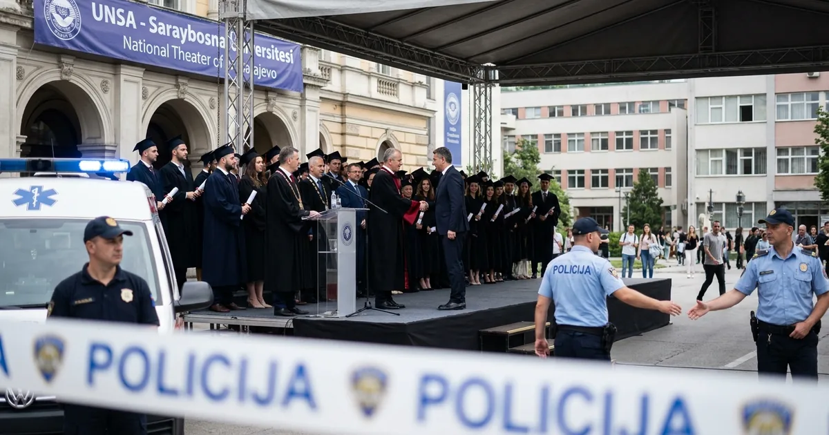 61 doktor bilim dünyasına adım attı: Saraybosna’da tören
