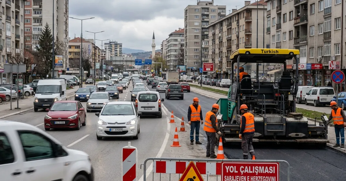 Yol çalışmalarına rağmen hava şartları uygun seyrediyor