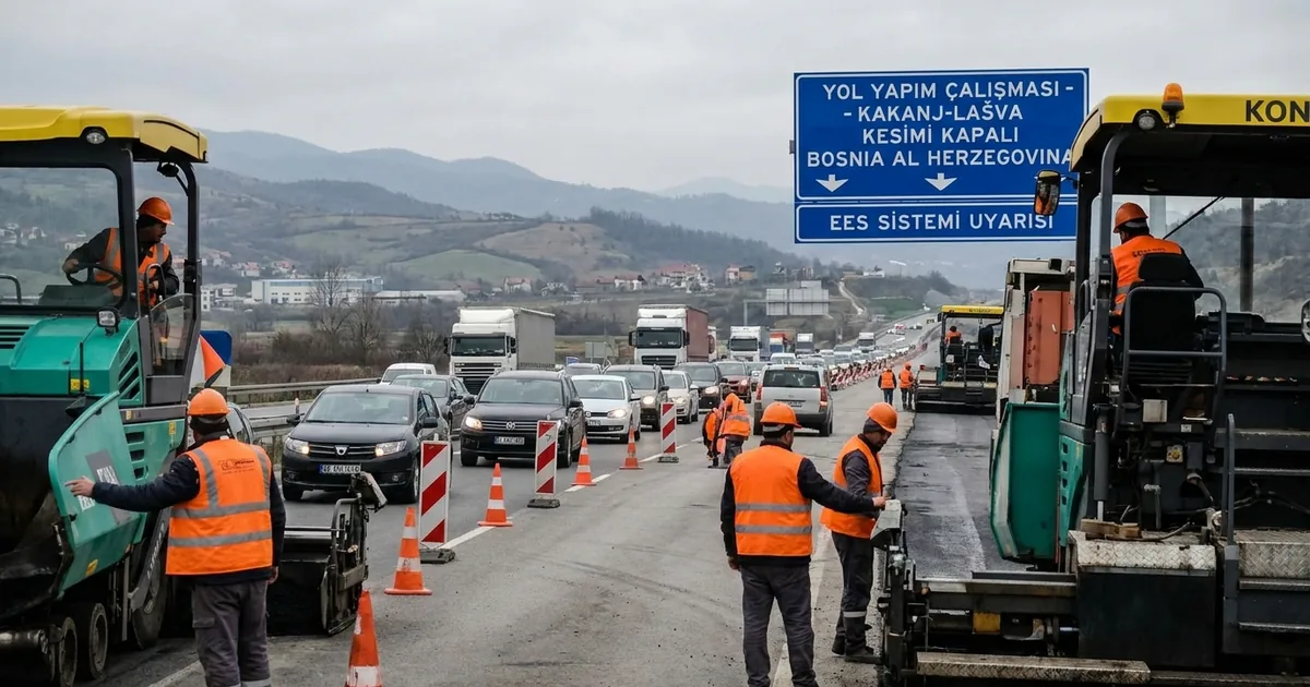 Bosna Hersek’te Sınır Kapılarında Yoğunluk: EES Sistemi Uyarısı