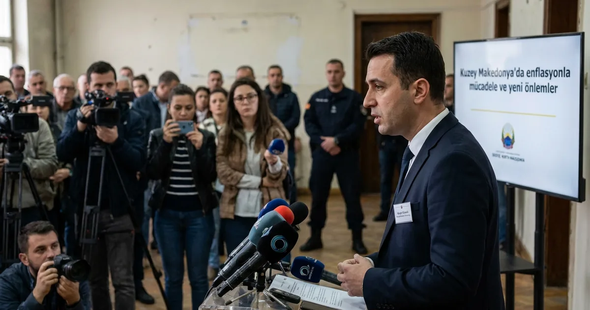 Kuzey Makedonya'da enflasyonla mücadele ve yeni önlemler