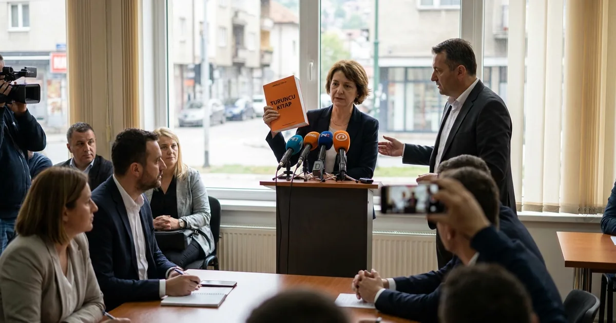 Liberalni Forum 50 reformluk Turuncu Kitap'ı tanıttı