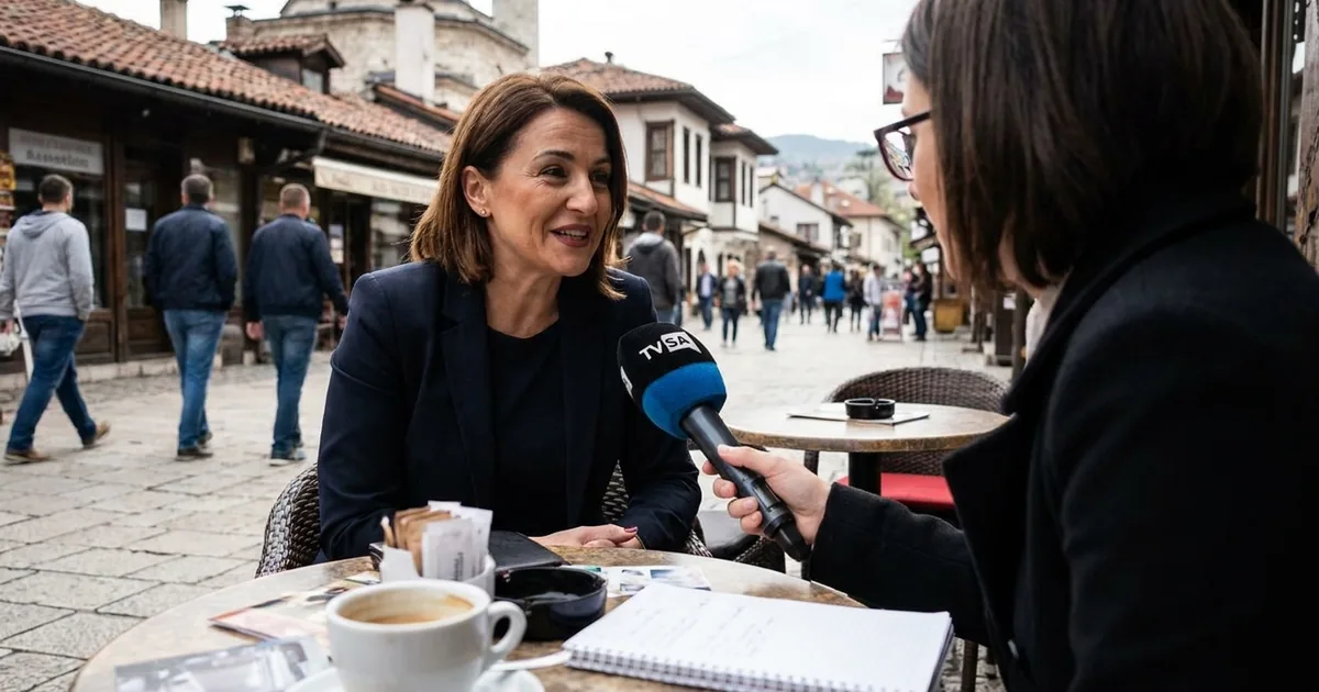 Sarajevo'lu sunucu Aida Spahić hayatına dair konuştu