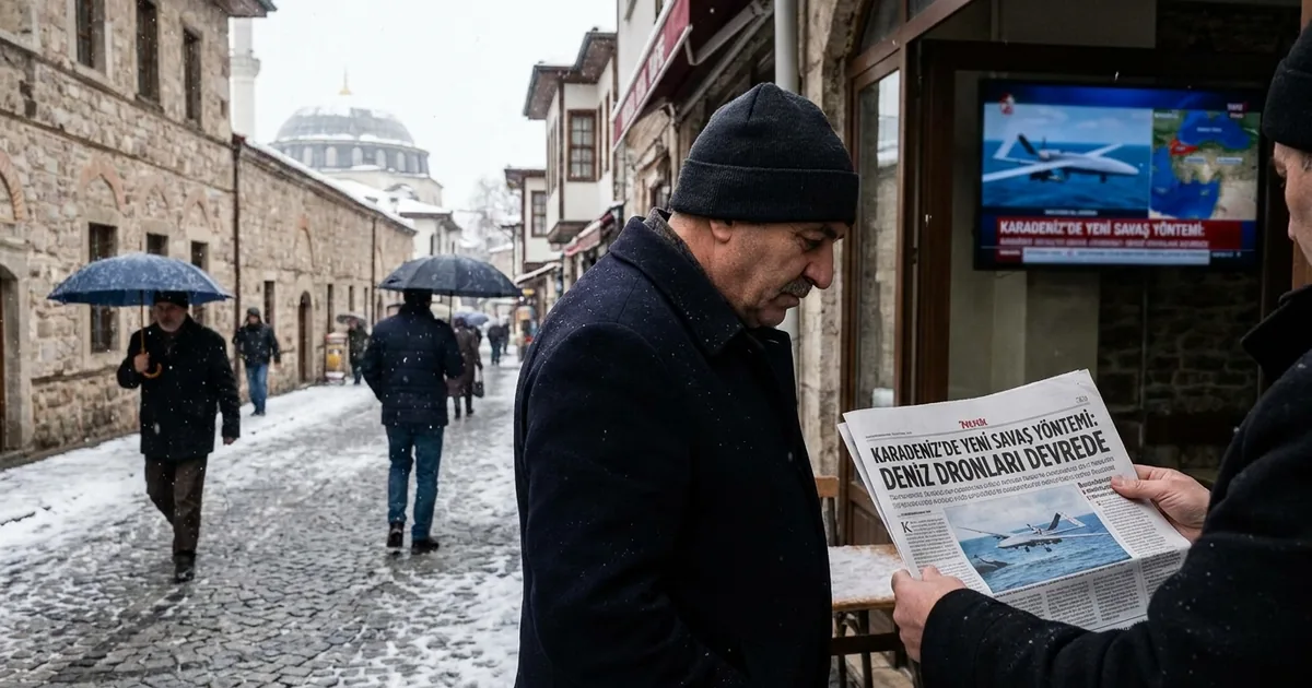 Karadeniz'de yeni savaş yöntemi: Deniz dronları devrede