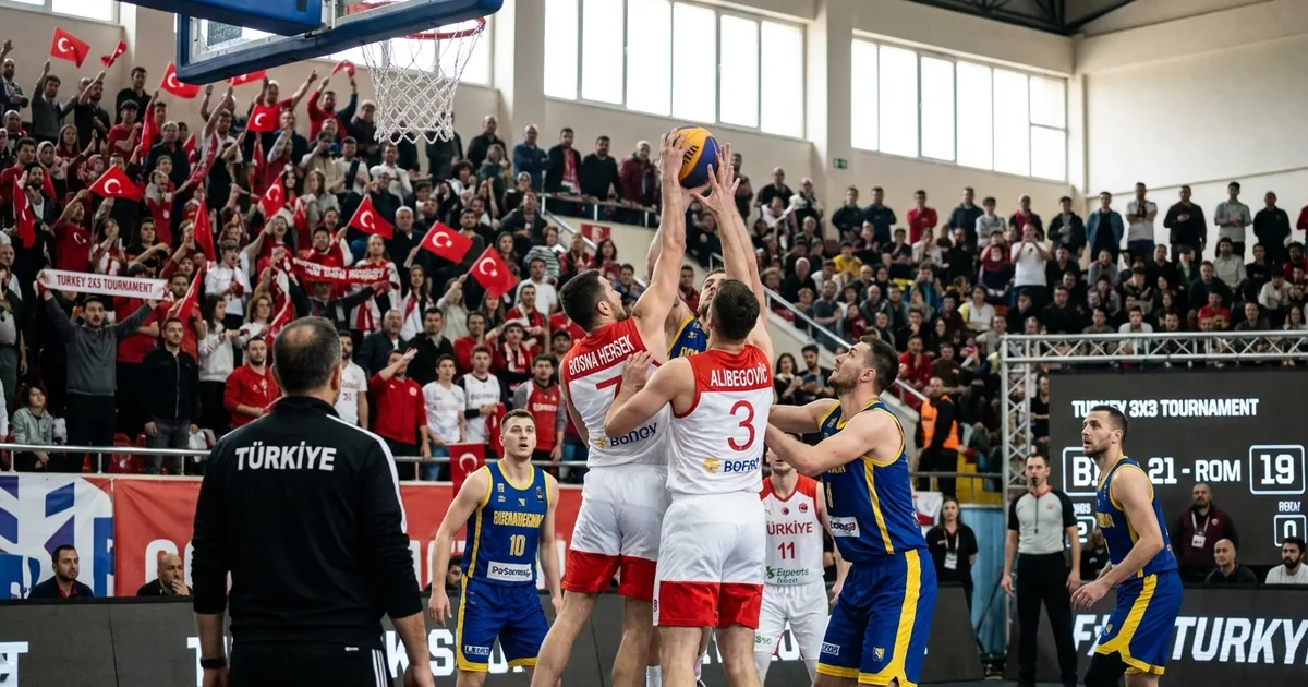 Bosna Hersek’ten 3x3 basketbolda Romanya’da büyük başarı