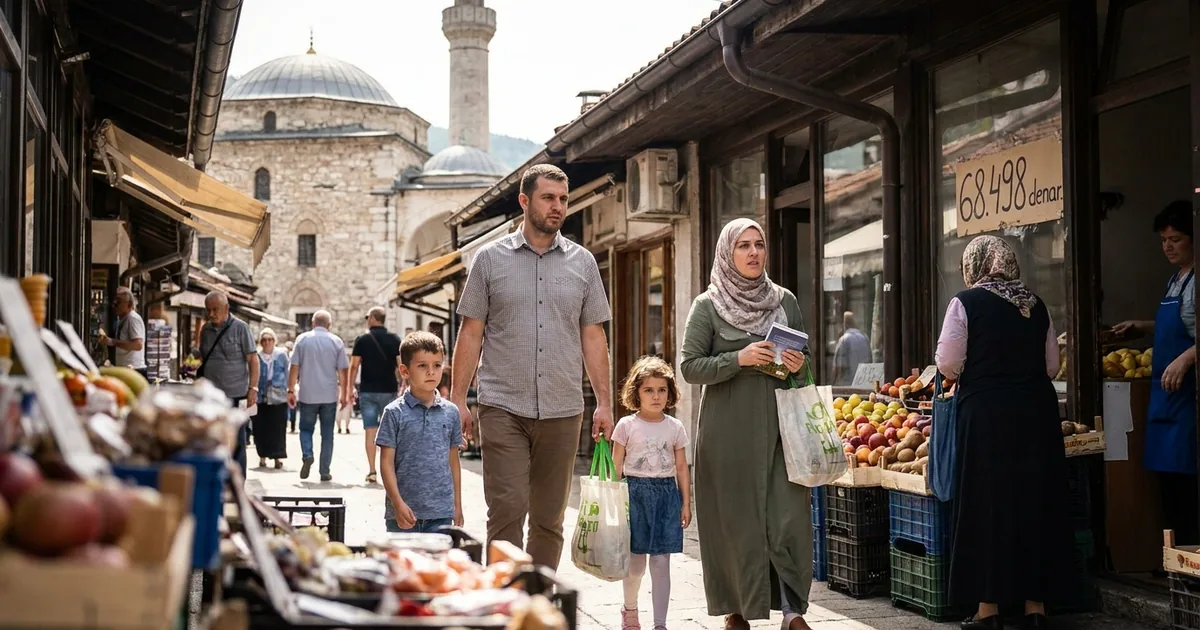 Dört kişilik ailenin aylık gideri 68 bin 498 denar oldu - Bosna Haber