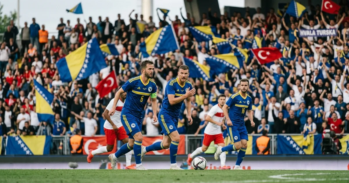 Bosna Hersek Milli Takımı'ndan Taraftarlara: Bize Huzur Verin