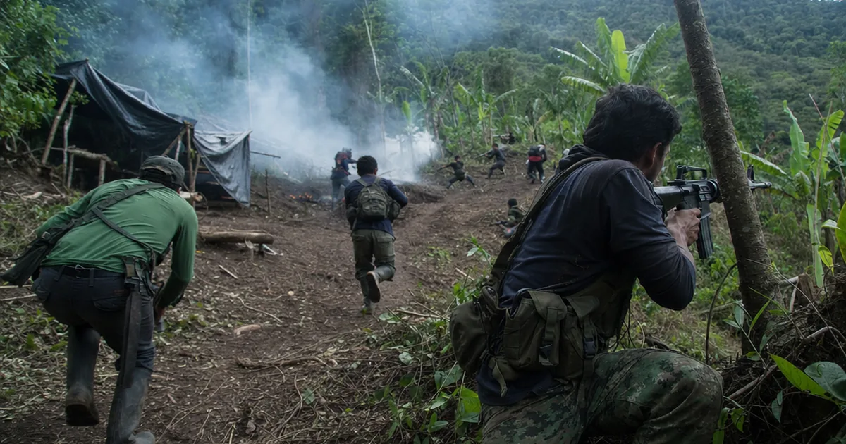 FARC Açıkladı: Kolombiya'da Kokain Kontrolü İçin Çatışmada 52 Ölü