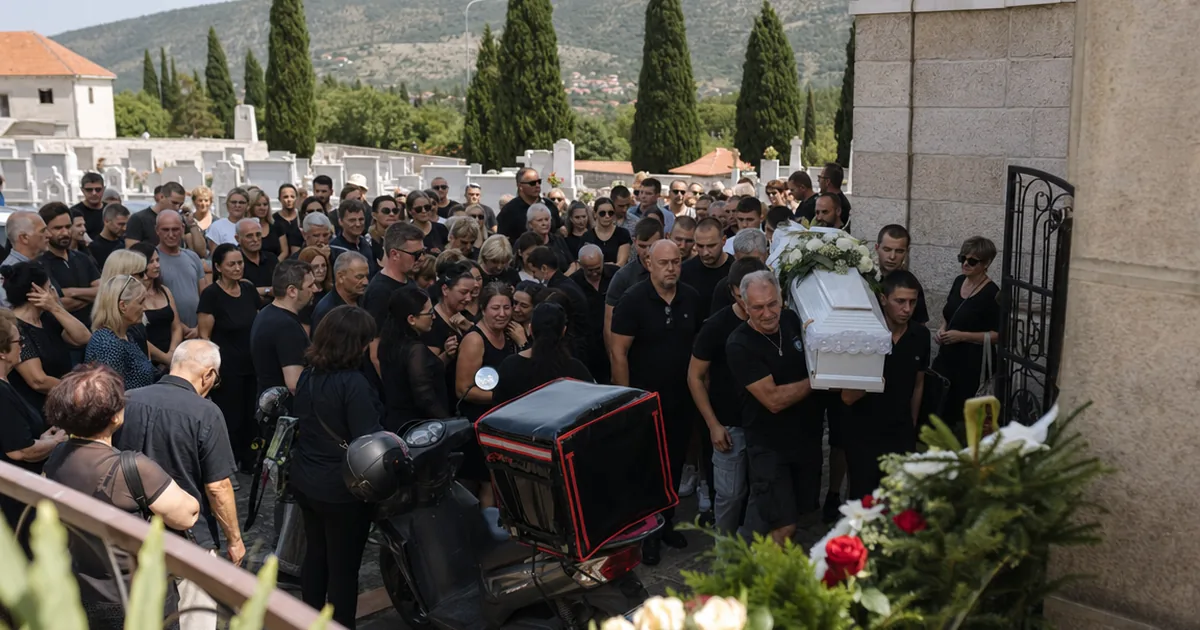Drniş'te Yas Günü: Luka Milovac'ın Acı Ölümü ve Ardındaki Sorular