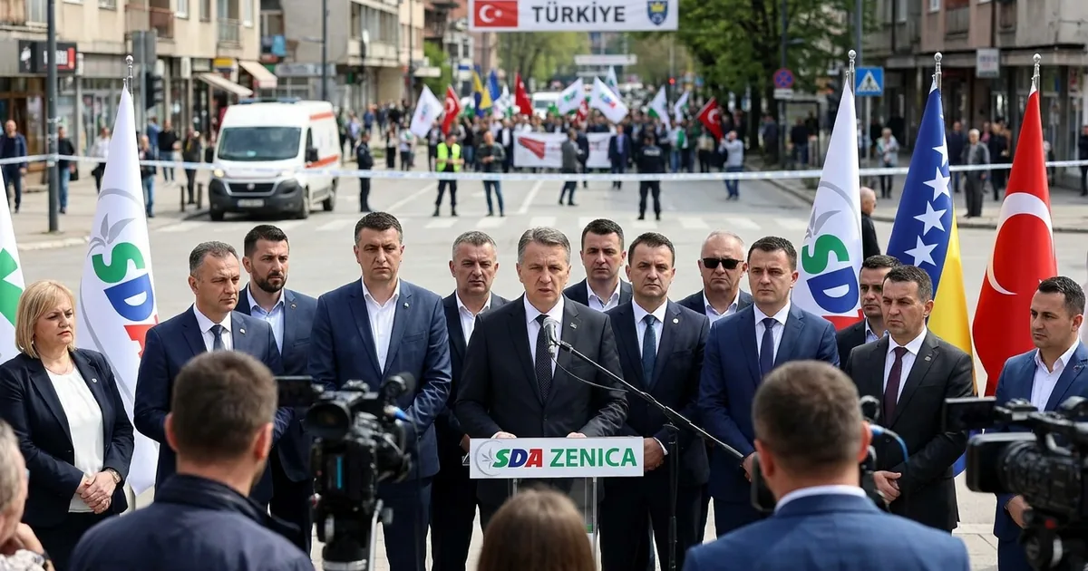 SDA Zeničko-dobojska seçimlerinde 15 sandalye hedefliyor - Bosna Haber
