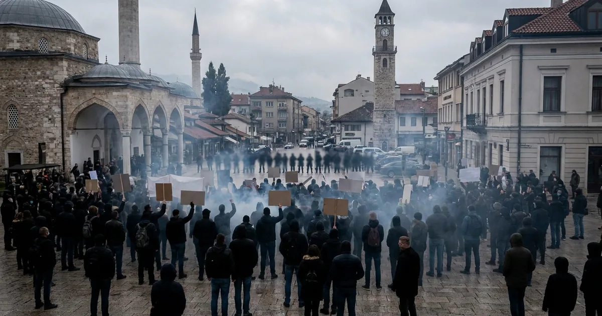 Paris'ten Tiran'a yükselen öfke: Eğitim ve barınma krizi - Bosna Haber