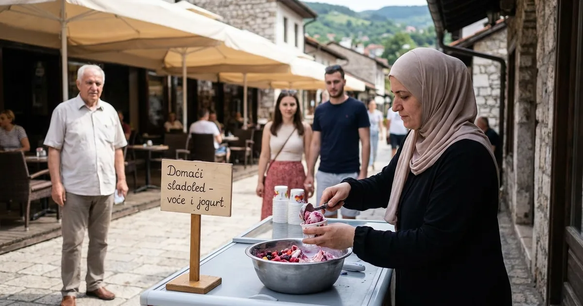 Bosna Hersek’te yaz sıcaklarına sağlıklı alternatif